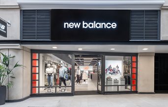 The New Balance storefront at Gunwharf Quays