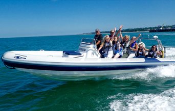 Group of people taking an Onboard Charter