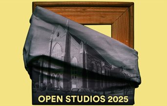 Poster image for the Open Studios 2025 event at Art Space Portsmouth