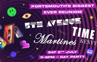 Poster for the 5th Avenue, Time & Envy and Martines Reunion