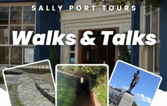 Poster for the Sally Port Tours walks and talks