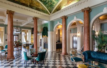 Interior of the Queens Hotel Southsea