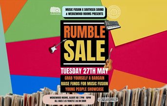 Poster image for the Rumble Sale at the Wedgewood Rooms