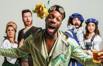 Press shot for A Midsummer Night's Dream by Sh!t-Faced Shakespeare