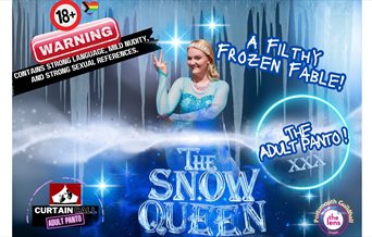 Poster for The Snow Queen – Adult Panto at Portsmouth Guildhall