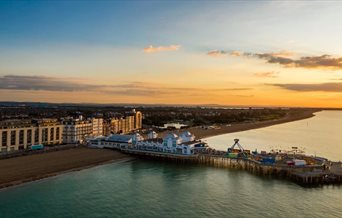 South Parade Pier at sunrise