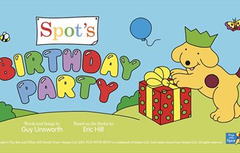 Poster illustration for Spot's Birthday Party at the NTR