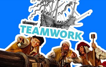 Poster for Teamwork – Pioneers at the Mary Rose