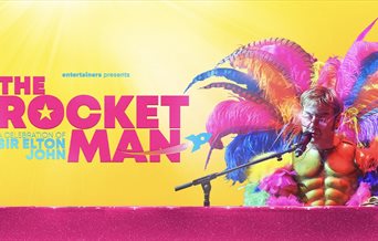 Poster for The Rocket Man tour.