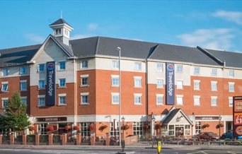 Exterior view of Portsmouth Travelodge