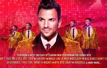 Poster featuring Peter Andre in The Best of Frankie Valli and the Four Seasons