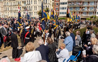 Photograph of the D-Day 75 Memorial event - Copyright Vernon Nash