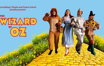 Poster for The Wizard of Oz at Groundlings Theatre