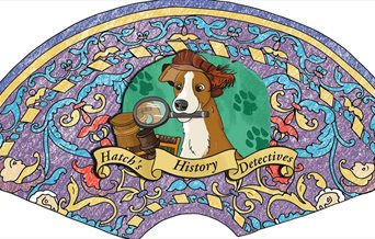 A 'Hatch's History Detectives' colouring in activity