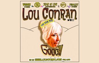 Poster for Lou Conran tour Gooch.