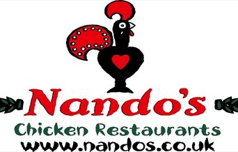 Nando's sign.