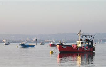 Boats at Langstone Harbour