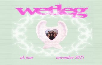 Wet Leg tour poster.