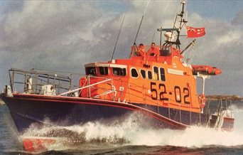 Photograph of renowned lifeboat, the 'Sir William Arnold'