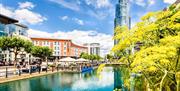 External photograph of the Holiday Inn Express at Gunwharf Quays