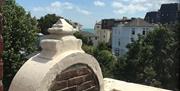 Sea view from the sun deck