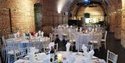 Dining in the Grand Magazine at Explosion Museum of Naval Firepower