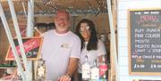 The Portsmouth Distillery Co stall at Southsea Food Festival