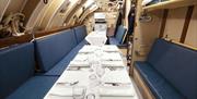 Dinner on board HMS Alliance