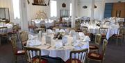 Dinner service at Portsmouth Historic Dockyard