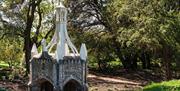 One of the fascinating follies at Staunton Country Park