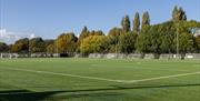 Playing fields at the the King George V Football Complex