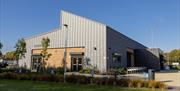 A building at the the King George V Football Complex