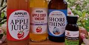 Apple juice, vinegar and cider for sale