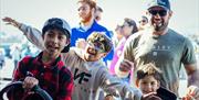 Families take part in interactive SailGP activities