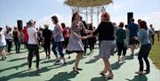 Dancing at Live at the Bandstand