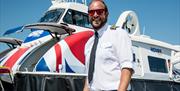 Photograph of s Hovertravel pilot