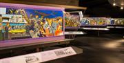 The Overlord Embroidery on display at The D-Day Story