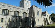 A photograph of Portsmouth Cathedral