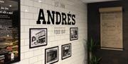 Inside Andre's in Drayton