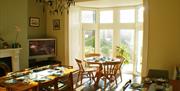 View of dining room