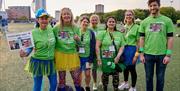 A group of Shining Stars Walk participants
