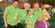 All ages taking part in the Shining Stars Walk in Portsmouth