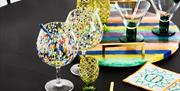 Multicoloured Oliver Bonas glassware