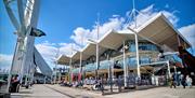 Harbourside restaurants at Gunwharf Quays