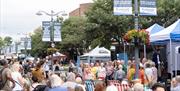Crowds gathered at the Southsea Food Festival