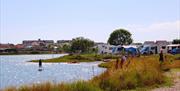 Paddleboarding near Fishery Creek Park