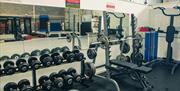 Free weights at Gym 01