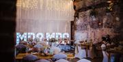 A wedding reception at the Square Tower in Old Portsmouth
