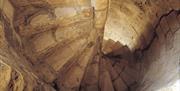 Portchester Castle stairway ©English Heritage