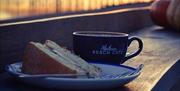 Coffee and cake with a view at Southsea Beach Cafe